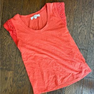 LOFT Coral Orange Tank